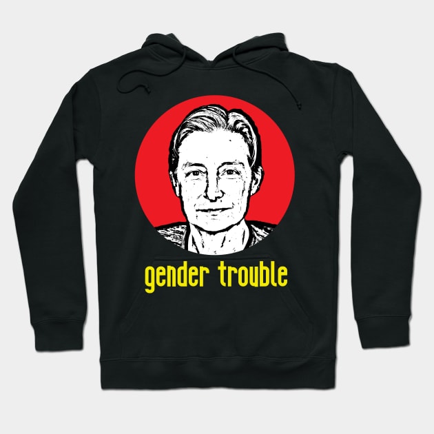 Judith Butler Hoodie by RevolutionInPaint